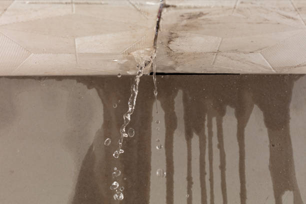 Professional Water Damage Restoration technician working in Chestnut Hill, MA